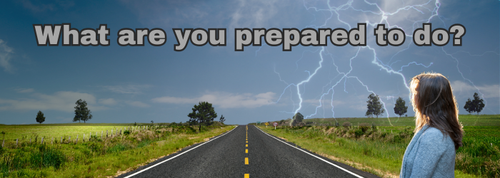 Get Ready For Tough Times Ahead - Header Page